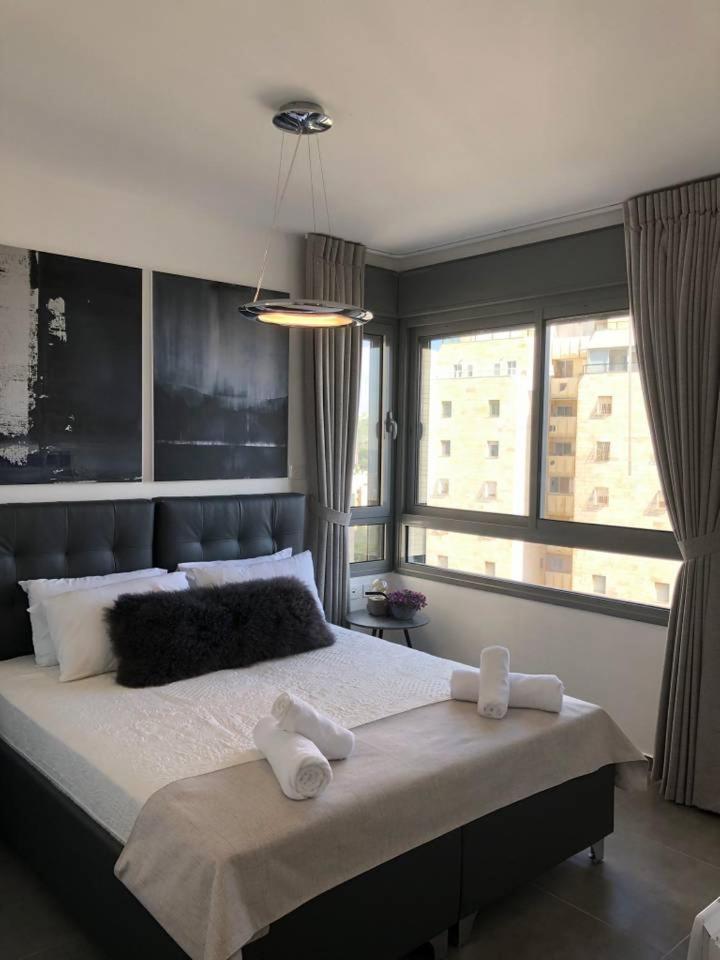 Luxurious Flat In Residential Area Villa Jerusalem Exteriör bild