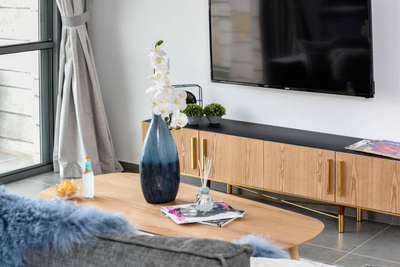 Luxurious Flat In Residential Area Villa Jerusalem Exteriör bild